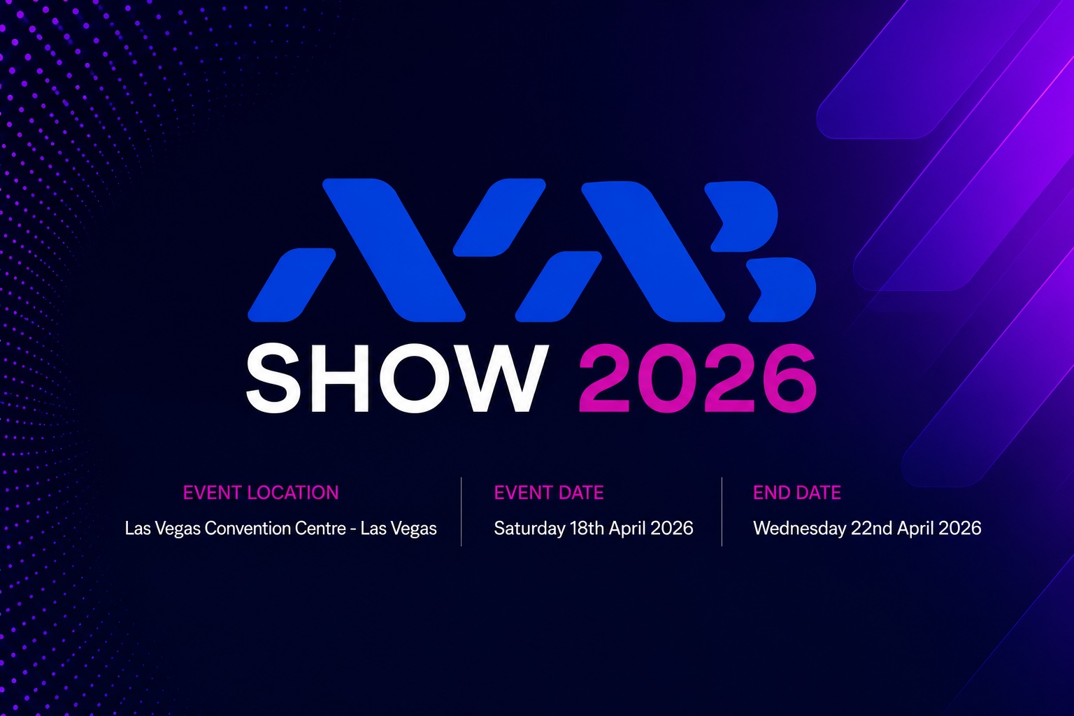 NAB Show 2026 - Las Vegas