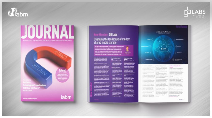 IABM Journal - Changing the Landscape of Modern Shared Media Storage