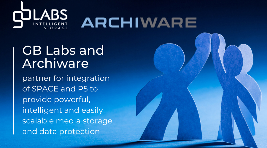 GB Labs and Archiware partner for integration of SPACE and P5 to provide powerful, intelligent…